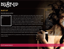 Tablet Screenshot of bust-up.com.pl